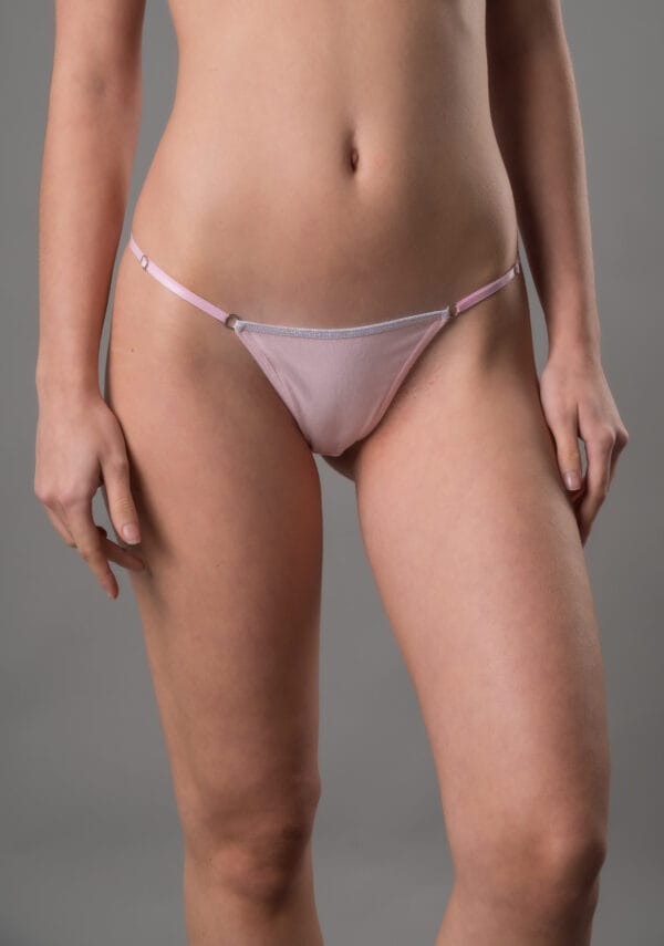 tanga less bretel lurex - Imagen 3